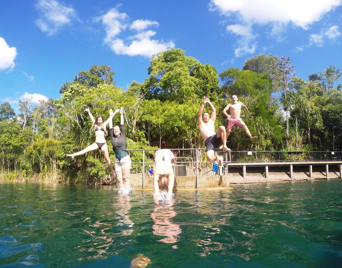 On The Wallaby Eco Lodge Yungaburra Esterno foto